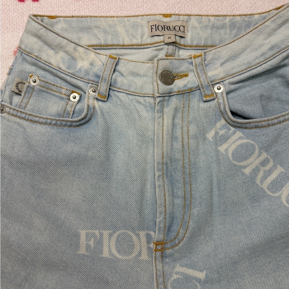 Light Blue Fiorucci Women's Jeans - Picture 3 of 7
